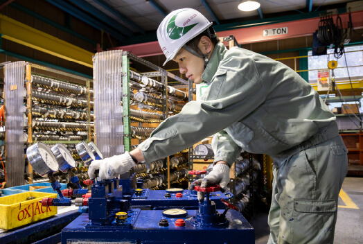 幅広く工事現場を支えるネットワーク